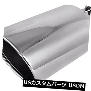 }t[Jb^[ 8 "AEgbg4"CbgXeXX`[15 "O{gIfB[[GL][Xg`bvAOJbg 8" Outlet 4" Inlet Stainless Steel 15" Long Bolt On Diesel Exhaust Tip Ang