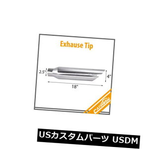 �}�t���[�J�b�^�[ �A���O���J�b�g2.5 �C�����b�g4�A�E�g���b�g18 ������ Stainless Steel Exhaust Tip Weld On Angle Cut 2.5 Inlet 4 Outlet 18 Length # �y���s�A���i�z