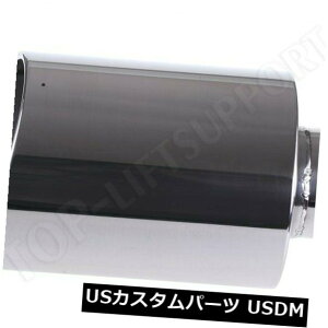 }t[Jb^[ 4 "CbgX 8"AEgbgX 15 "GL][Xg`bvN[[GbW̃XeX{g 4" Inlet X 8" Outlet X 15" Stainless Steel Bolt On Exhaust Tip Chrome Roll Edge
