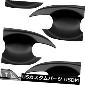 �h�A�����J�o�[ ���Y�e��SUV 4x2 4x4 2018 19�p�{�E���h�A�C���T�[�g�n���h���J�o�[�}�b�g�u���b�N Bowl Door Insert Handle Cover Matte Black For Nissan Terra SUV 4x2 4x4 2018 19 �y���s�A���i�z