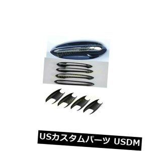 �h�A�����J�o�[ 17-18 BMW 5�V���[�YG30�J�[�{���t�@�C�o�[�t���Z�b�g8PS�p�h�A�n���h���{�E���J�o�[�g���� Door Handle Bowl Cover Trim for 17-18 BMW 5 Series G30 Carbon Fiber Full Set 8PS �y���s�A���i�z