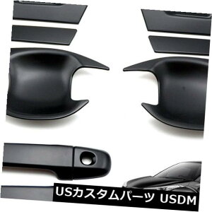 hAJo[ }bgubNhAnh{ECT[gJo[g͐Vg^C-HR Suv 2018ɓK Matte Black Door Handle Bowl Insert Cover Trim Fits New Toyota C-HR Suv 2018