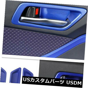 hAJo[ g^CHR C-HR 2016-2018 2019p4Pu[ABSCi[hAnh{EJo[g 4P Blue ABS Inner Door Handle Bowl Cover Trim For Toyota CHR C-HR 2016-2018 2019