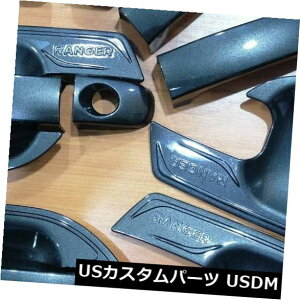 �h�A�����J�o�[ Door Handle BowlDoor Handle Cover Ford Ranger18 Wildtrak Accessories Car 11Pcs.
