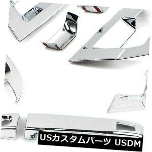 hAJo[ g^C-HR 2016 2017 2018N[gphAnhJo[+Jbv{ER{ Door Handle Cover + Cup Bowl Combo for Toyota C-HR 2016 2017 2018 Chrome Trim