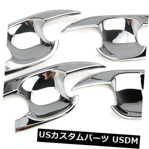 hAJo[ g^J2018̎ԊONhAnh{EJo[g` Car Exterior Chrome Door Handle Bowl Cover Trim Molding For Toyota Camry 2018
