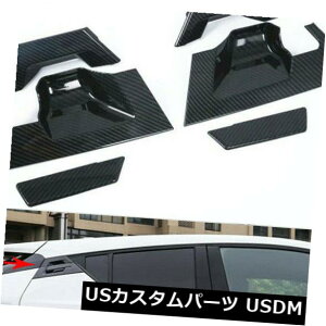 hAJo[ g^CHR 2016-2018Ԃ̃AhAnh{EJo[gJ[{t@Co[C-HR For TOYOTA CHR 2016-2018 Car Rear Door Handle Bowl Cover Trim Carbon Fiber C-HR