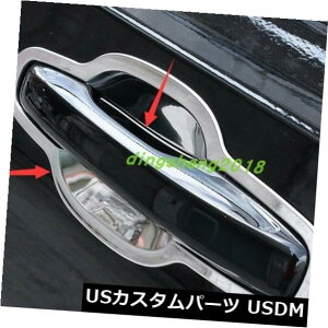 hAJo[ {{S90 2016 2017-2018̃XeXhAnh{EJo[JbvI[o[Cg Stainless Door Handle Bowl Cover Cup Overlay Trim For Volvo S90 2016 2017-2018