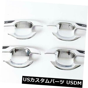 hAJo[ g^Vios 2007-12̂߂ɍN{[̃hAnh̑}Jo[g Chrome Bowl Door Handle Insert Cover Trim Fit For Toyota Vios 2007-12