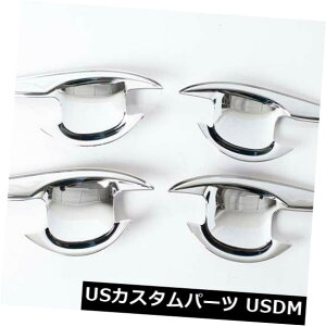 hAJo[ g^Vios 2013-14̂߂ɍN{[̃hAnh̑}Jo[g Chrome Bowl Door Handle Insert Cover Trim Fit For Toyota Vios 2013-14