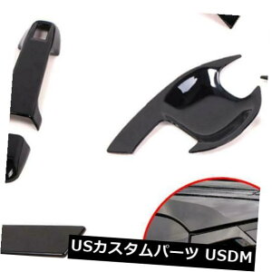 hAJo[ hAnh{ECT[gJo[OXubNgtBbgg^C-HR CHR 2017 18 19 Door Handle Bowl Insert Cover Gloss Black Trim Fit Toyota C-HR CHR 2017 18 19