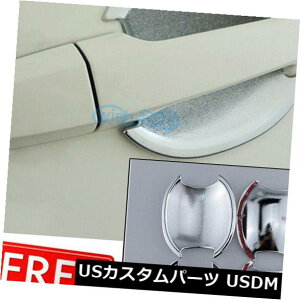 hAJo[ 2009-2014NOHpWFX|[cp4{N[hAnh{EJo[g 4pcs Chrome Door Handle Bowl Cover Trim FOR 2009-2014 Mitsubishi PAJERO SPORT