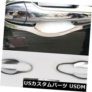 hAJo[ g^RAV4 13-18 GŴ߂̃NhAnh{[̑}̃RbvJo[g̒ Chrome Door Handle Bowl Insert Cup Cover Trim Molding For Toyota RAV4 13-18 GW