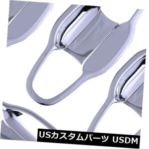 hAJo[ g^nC_[XU50 2014-2019ɍ4xN[hAnh{EJo[g 4x Chrome Door Handle Bowl Cover Trim fit for Toyota Highlander XU50 2014-2019
