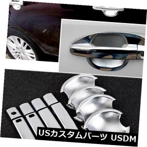 hAJo[ g^Vios 2014-16̂߂̂тȂNhAnh{EJo[JbvI[o[Cg Non-Rusty Chrome Door Handle Bowl Cover Cup Overlay Trim For Toyota Vios 2014-16