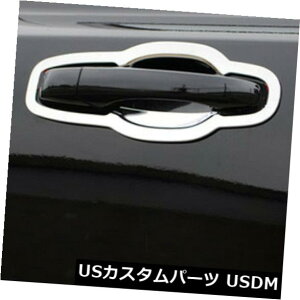 hAJo[ W[vOh`FL[11-19̃N[hAnh{EJo[g8s[X Chrome Door Handle Bowl Cover Trim 8pcs for Jeep Grand Cherokee 11-19