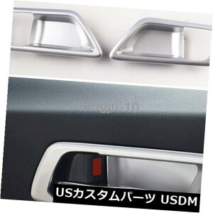 hAJo[ g^C-HR CHR 2016-2019̂߂̋␻̓Ԃ̃hAnh{Et[Jo[g Silver Inner Car Door Handle Bowl Frame Cover Trim For Toyota C-HR CHR 2016-2019