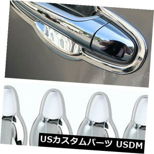 hAJo[ N[Ԃ̃hAnh{EJo[2016 2017 2018g^RAV4̃g} Chrome Car Door Handle Bowl Covers Trim Inserts For 2016 2017 2018 TOYOTA RAV4
