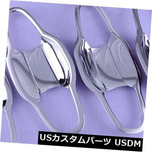 hAJo[ g^nC_[XU50 2014-2019ɍNԂ̃hAnh{EJo[g Chrome Car Door Handle Bowl Cover Trim fit for Toyota Highlander XU50 2014-2019