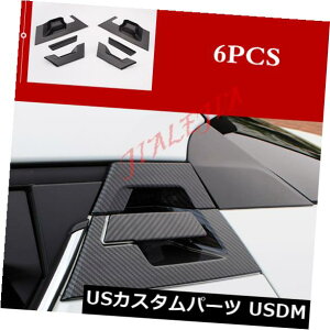 hAJo[ g^C-HR CHR 2016-2018 2019pJ[{t@Co[AhAnh{EJo[g Carbon Fiber Rear Door Handle Bowl Cover Trim For Toyota C-HR CHR 2016-2018 2019