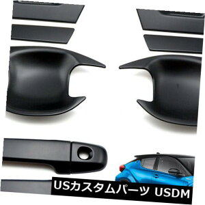 hAJo[ }bgubNhAnh{ECT[gJo[g̓g^C-HR Suv 2018ɓK Matte Black Door Handle Bowl Insert Cover Trim Fits Toyota C-HR Suv 2018