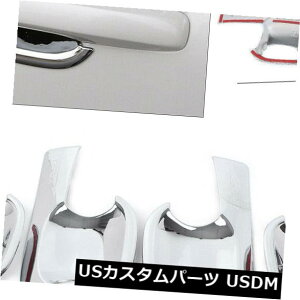 hAJo[ {{XC60 2018 19 ABSN[Ԃ̊OTChhAnh{EgJo[ Exterior Side Door Handle Bowl Trim Cover for Volvo XC60 2018 19 ABS Chrome Car