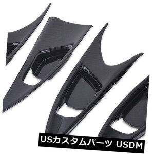 hAJo[ Honda Civic 10th Gen 2016 2017p4xJ[{t@Co[TChhAnh{EJo[ 4x Carbon Fiber Side Door Handle Bowl Cover For Honda Civic 10th Gen 2016 2017