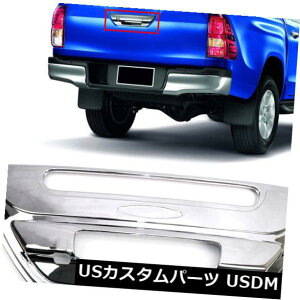 hAJo[ g^nCbNXRevo 2016-2018ABSN[AgNhAnh{EJo[ ABS Chromed Rear Trunk Door Handle Bowl Cover for Toyota Hilux Revo 2016-2018