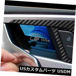 hAJo[ AEfBA4L 2017p4xAu[`^Ci[hAnh{EJo[g 4x Real Blue Titanium Inner Door Handle Bowl Cover Trim For Audi A4L 2017