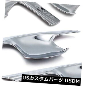 �h�A�����J�o�[ �V�����z���_�V�r�b�NFK 2017 18 5�h�A�n���h���{�E���C���i�[�C���T�[�g�J�o�[�N���[���g���� For New Honda Civic FK 2017 18 5Door Handle Bowl Inner Insert Cover Chrome Trim