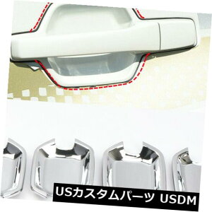 hAJo[ OHpWF/V[OV80 07-19pABSN[hAnh{EJo[g ABS Chrome Door Handle Bowl Cover Trim for Mitsubishi Pajero / Shogun V80 07-19