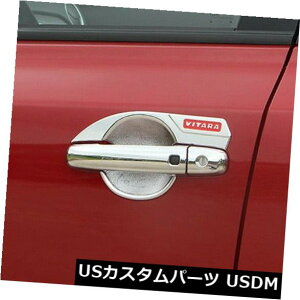 hAJo[ XYLr^[GXN[h2016-201912pN[GNXeAhAnh{EJo[ 12p Chrome Exterior Door Handle Bowl Cover for Suzuki Vitara Escudo 2016 - 2019