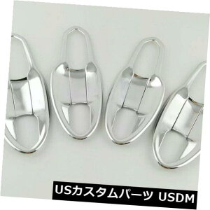 hAJo[ LfbNXT5 2016-2019p8PCS ABSN[hAnh{EgJo[ 8PCS ABS Chrome Door Handle Bowl Trim Cover For Cadillac XT5 2016-2019