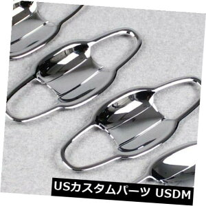 hAJo[ g^nC_[2014-2018N[hA{EnhJo[gABS For Toyota Highlander 2014-2018 Chrome Door Bowl Handle Cover Trims ABS