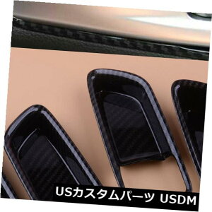 �h�A�����J�o�[ �g���^�J���[��2020�̂��߂ɍ���4pcs�J�[�{���@�ۗl���̓����̃h�A�n���h���{�[���J�o�[ 4pcs Carbon Fiber Style Inner Door Handle Bowl Cover Fit For Toyota Corolla 2020 �y���s�A���i�z