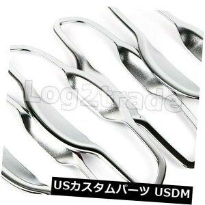 ドア部分カバー ホンダシビックセダン2016 2017 2018クロームトリムのドアハンドルボウルカップカバー Door Handle Bowl Cup Cover for Honda Civic Sedan 2016 2017 2018 Chrome Trim