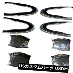 hAJo[ g^tH[`i[SUV 2015-2017̃N[hAnh{EJo[Jo[ggp CHROME DOOR HANDLE BOWL INSERT COVER TRIM USE FOR TOYOTA FORTUNER SUV 2015-2017