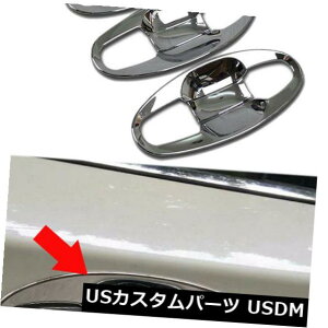 hAJo[ XoXV /NXgbN2018 2019ɍN[Ԃ̃hAnh{EJo[g Chrome Car Door Handle Bowls Cover Trim Decor fits Subaru XV/Crosstrek 2018 2019