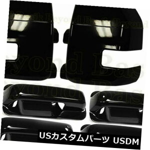 �h�A�����J�o�[ 2017-2019 FORD F250 4dr GLOSS BLACK�h�A�n���h���J�o�[SMK + Bowls + Mirr or Full 2017-2019 FORD F250 4dr GLOSS BLACK Door Handle Covers No SMK+Bowls+Mirrors Full �y���s�A���i�z
