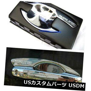 hAJo[ MITSUBISHI MONTERO / PAJERO SPORT4hAN[hAnh{ECT[gJo[ 4 DOOR CHROME DOOR HANDLE BOWL INSERT COVER FOR MITSUBISHI MONTERO/ PAJERO SPORT