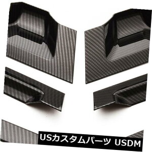 hAJo[ g^C-HR CHR 2016 -2018pJ[{J[hAnhJo[hAJbv{Eg Carbon Color Door Handle Cover Door Cup Bowl Trim for Toyota C-HR CHR 2016 -2018