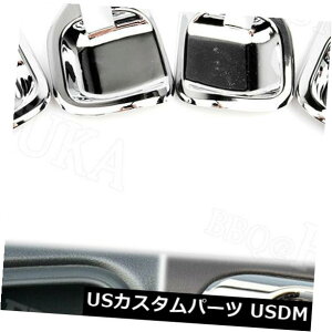hAJo[ W[vpgIbg2011-2015̂߂̃NABShAnh{EJo[g4pcs Chrome ABS Interior Door Handle Bowl Cover Trim 4pcs For Jeep Patriot 2011-2015