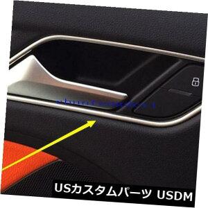hAJo[ AEfBA3 8V 2012 2013-2015̃CeAhAnh{EJo[g4x Interior Door Handle Bowl decoration Cover trim 4x For Audi A3 8V 2012 2013-2015