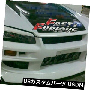 GA 1999-2004 SKYLINE R34 GTT Hood LipɓK Fit for 1999-2004 SKYLINE R34 GTT Hood Lip