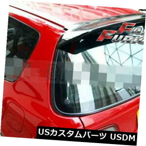 GA J[{VrbN1992-1995 EG6nb`obNAEBO[tX|C[ɓK Fit for CARBON FIBER CIVIC 1992-1995 EG6 HATCHBACK REAR WING ROOF SPOILER