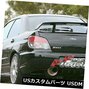 GA J[{t@Co[2002-2007CvbTWRX GD S204AEBOgNX|C[ɓK Fit for CARBON FIBER 2002-2007 IMPREZA WRX GD S204 REAR WING TRUNK SPOILER