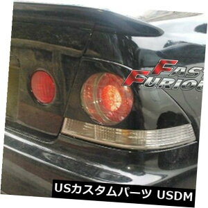 エアロ カーボン1998-2005 IS200 IS300アルテッツァTスタイルテールライトカバーに適合 Fit for CARBON FIBER 1998-2005 IS200 IS300 Altezza T Style Tail Light Cover