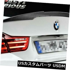 エアロ カーボンファイバー4-シリーズF32クーペM4スタイルPリアウィングトランクスポイラーに適合 Fit for CARBON FIBER 4-SERIES F32 Coupe M4 Style P REAR WING TRUNK SPOILER