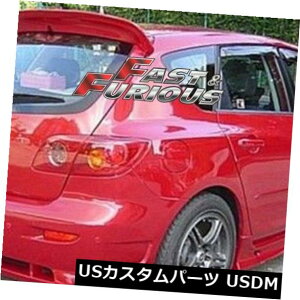 エアロ 2004-2009 M3 3ハッチバック5DRリアウィングハッチルーフスポイラーに適合 Fit for 2004-2009 M3 3 HATCHBACK 5DR REAR WING HATCH ROOF SPOILER