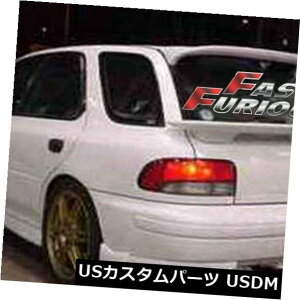 GA 1993-2001CvbTSGC8 GF WRX STIAEBOnb`~hX|C[ɓK Fit for 1993-2001 IMPREZA WAGON GC8 GF WRX STI REAR WING HATCH MIDDLE SPOILER